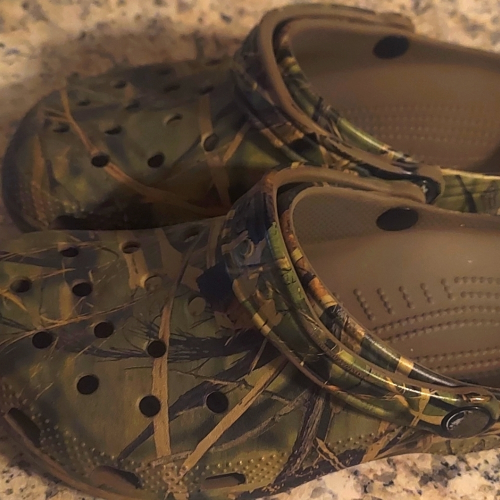 Camo Crocs